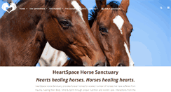 Desktop Screenshot of heartspacehorse.com